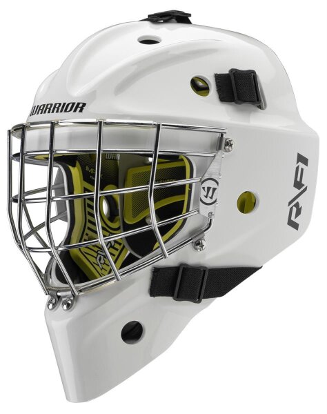 Warrior Goalie Maske R/F1 Youth WH WHITE1 OSZ
