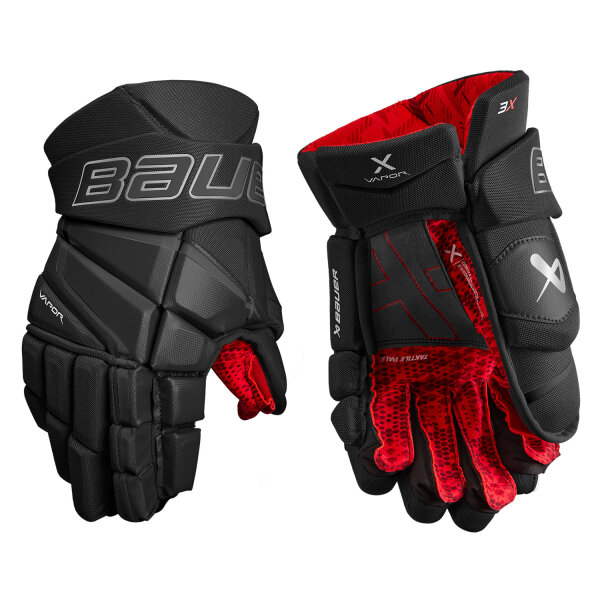 BAUER Handschuh Vapor 3X - Sr schwarz 14.0