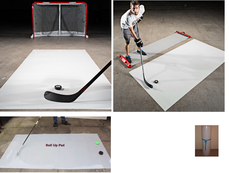 SKLZ Unisex Schieten Pad voor hockey, wit, One Size