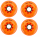 Labeda Addiction XXX Grip+ - 4er Set - orange 80mm