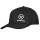 Warrior Team Snapback Cap Schwarz
