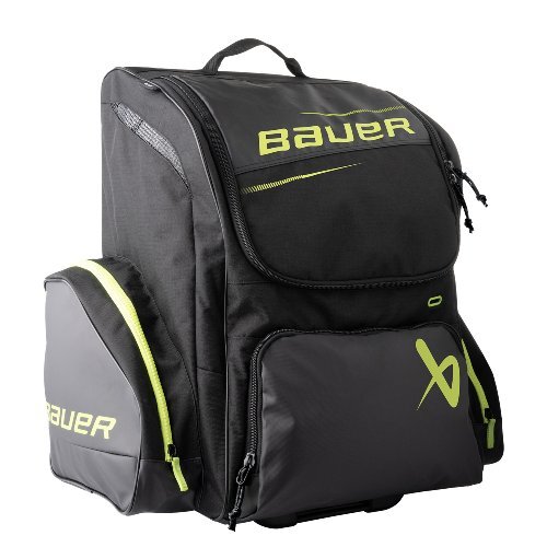 BAUER Rollen-Rucksack Elite - schwarz - Jr.