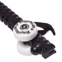 ROLLERGARD Kufenschoner mit Rollen Rot