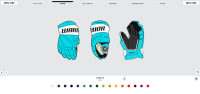 Warrior Custom Handschuh Alpha Team