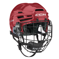 CCM Helm-Combo FTW Schwarz M/L