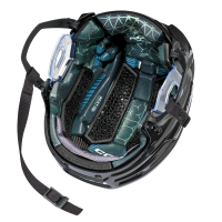 CCM Helm-Combo FTW Schwarz XS/S