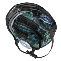 CCM Helm-Combo FTW Schwarz XS/S