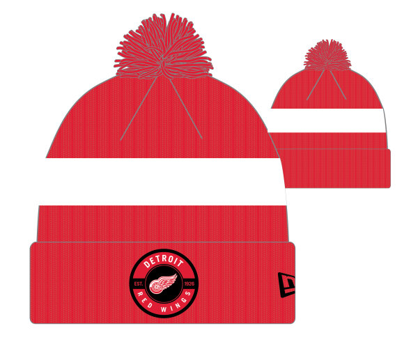 NHL Detroid Red Wings NEW ERA Knit Banded