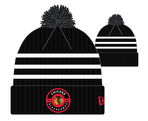 NHL Chicago Blackhawks NEW ERA Knit Banded