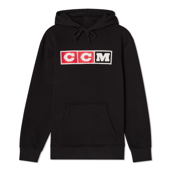 CCM Heritage 3 Block Hoodie SR Schwarz M