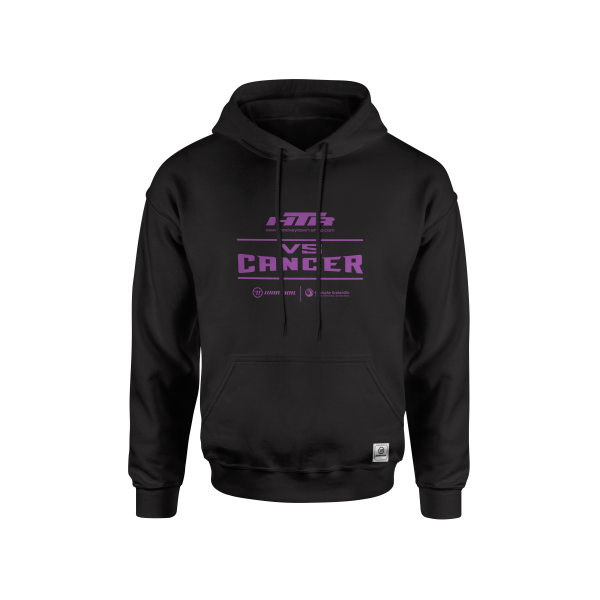 Warrior vs Cancer Hoody Black