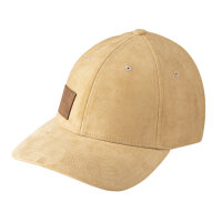 BAUER Suede Snapback - tan - Sr.