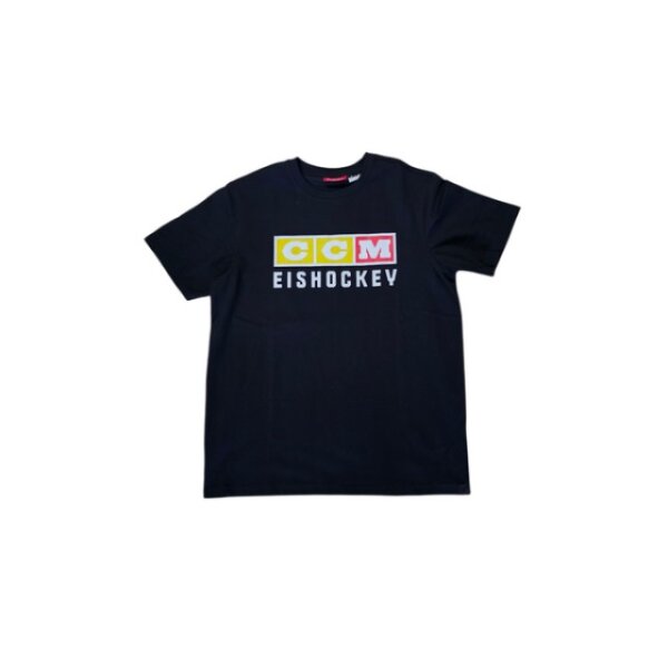 CCM FLAG TEAM GERMANY TEE 3 BLOCK SR