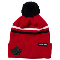BAUER Hockey Canada Striped Pom - rot - Sr.